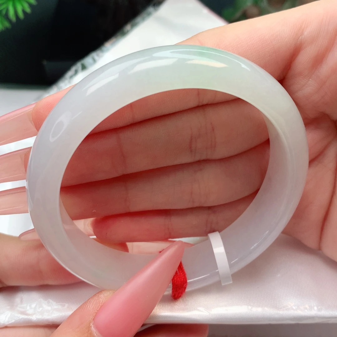 未镶嵌手镯翡翠正圈58