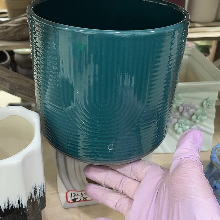 红陶陶瓷花盆凑满12米包邮