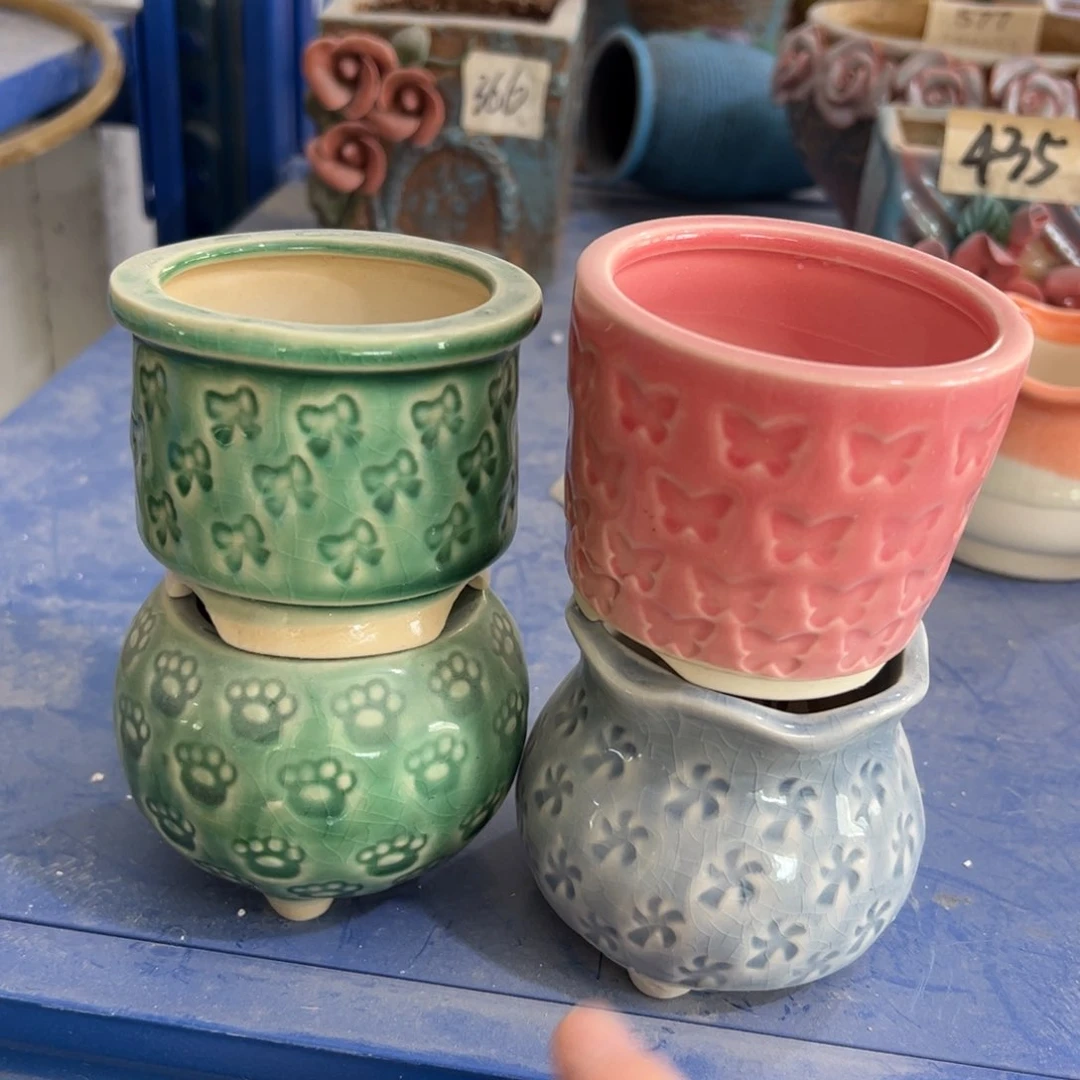 陶瓷多肉小花盆@@