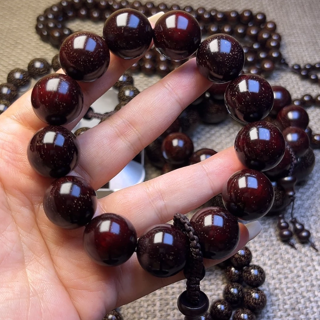 檀香紫檀（小叶紫檀）1.8 13颗多星