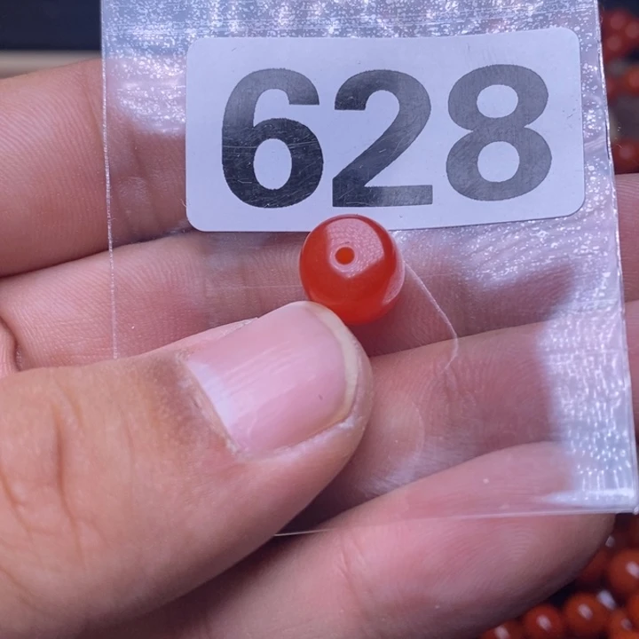 南红玛瑙手链未镶嵌大****柿