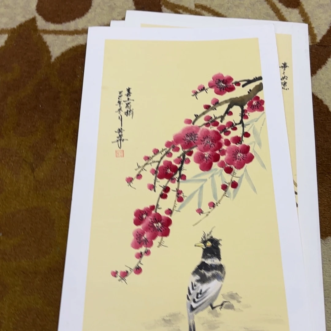 国画33-66卡纸作品艺