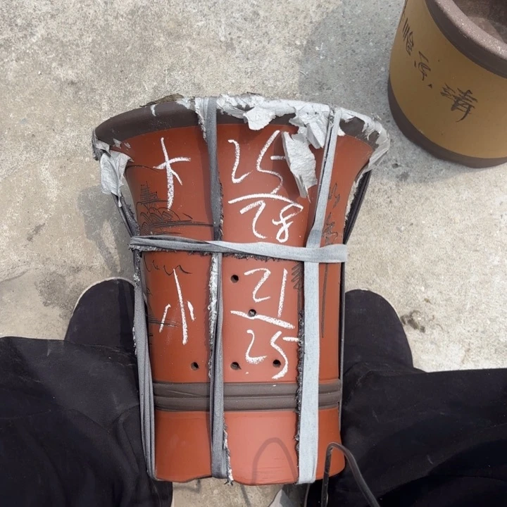 紫砂花盆紫砂等珍贵