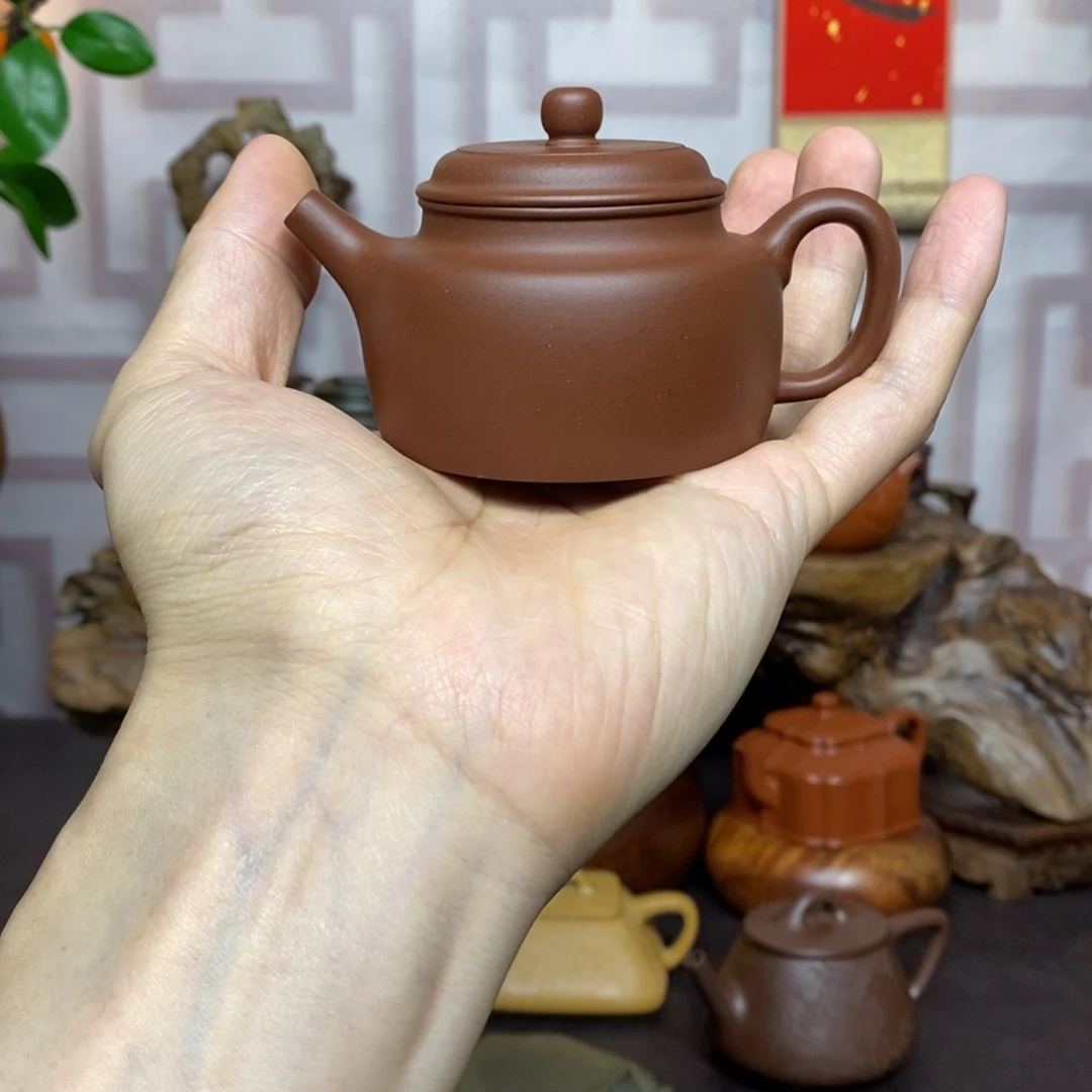 紫砂茶壶紫砂茶具底槽青德钟