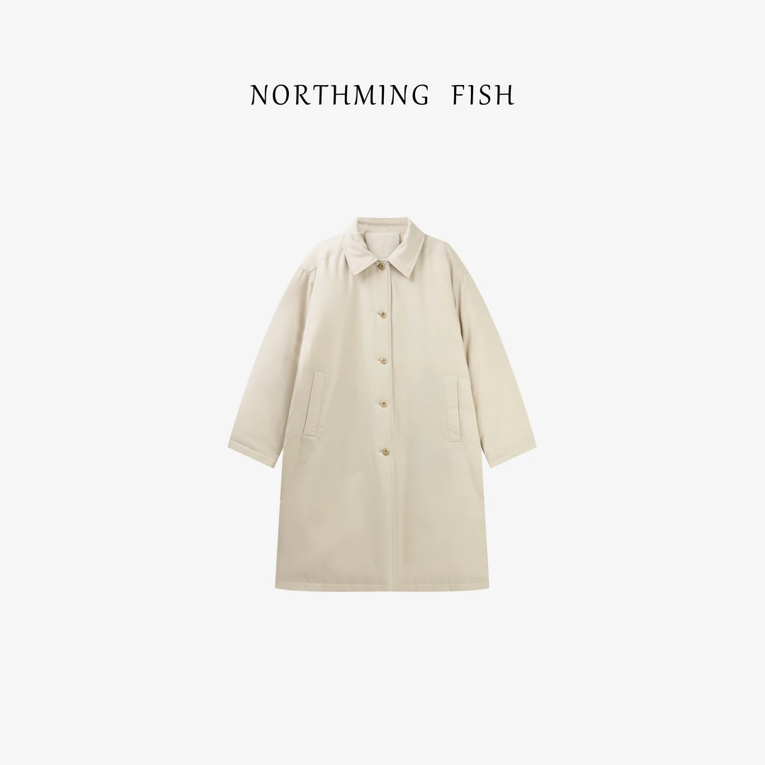 NorthMing fish「暖冬私藏」腔调大气 简约不简单保暖鹅绒服