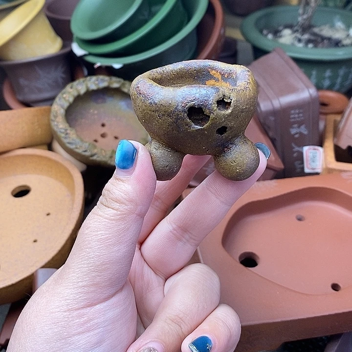 琉璃手工艺品宜兴紫砂精品花盆