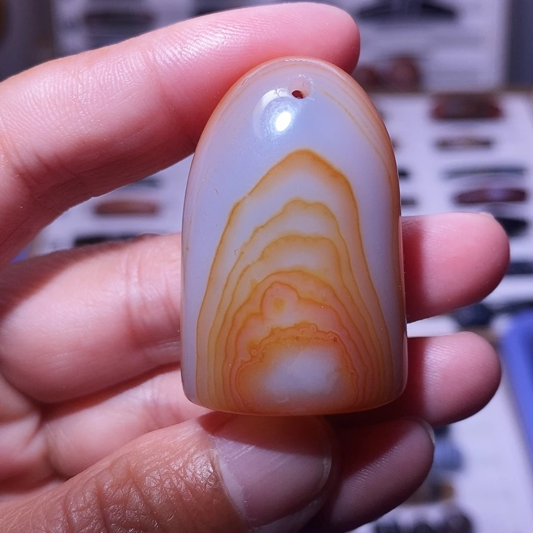 未镶嵌挂件玛瑙/玉髓