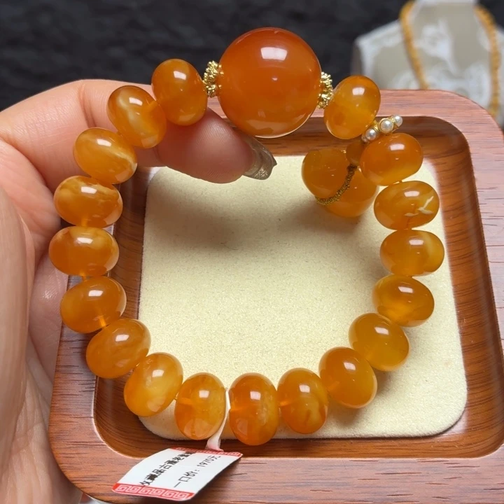 蜜蜡未镶嵌手链手串