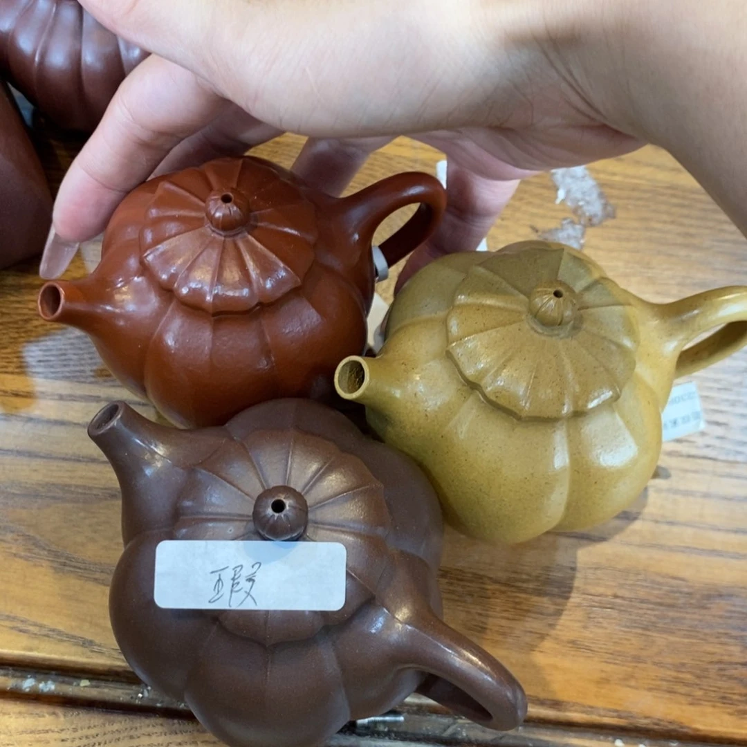 见***静茶壶紫砂原矿泥料手工壶直播间