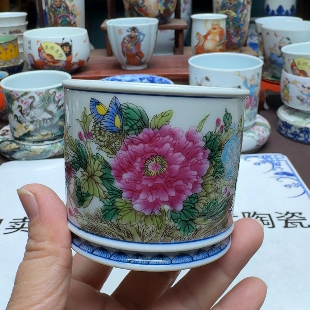 景德镇手工手绘展示