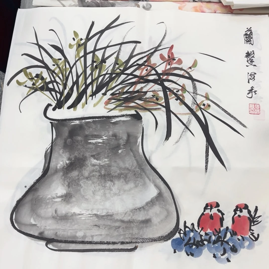 国画纯手绘字画国画作品欣赏