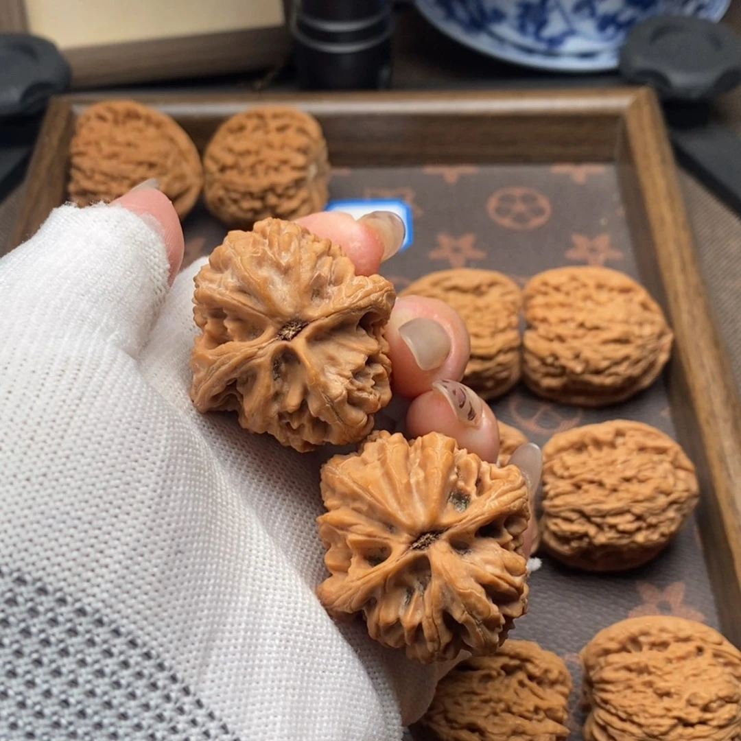 把件文玩核桃子*大沽石39