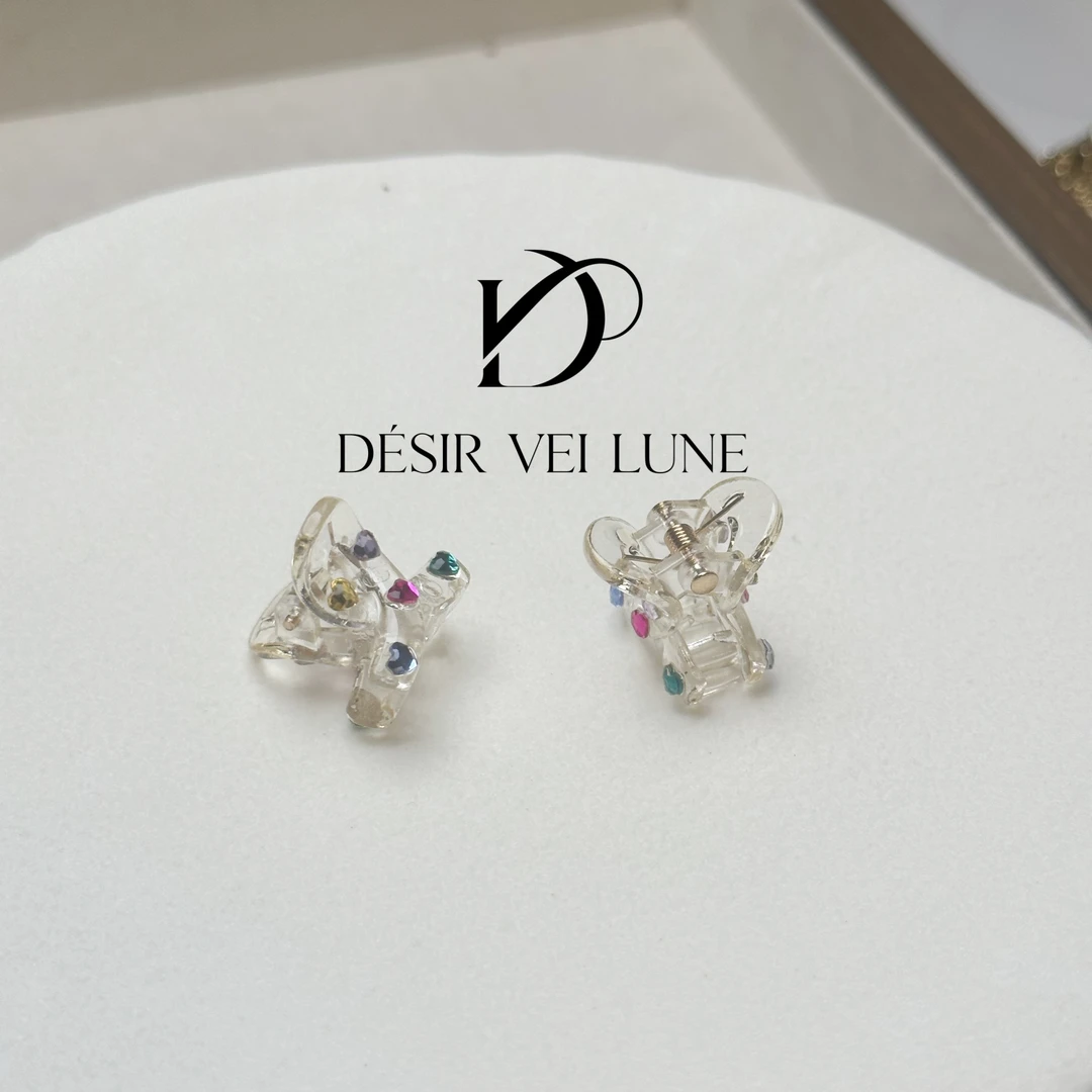 彩色发夹气质简约