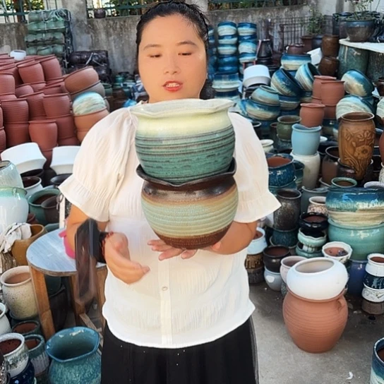 口20高16两个盆子。