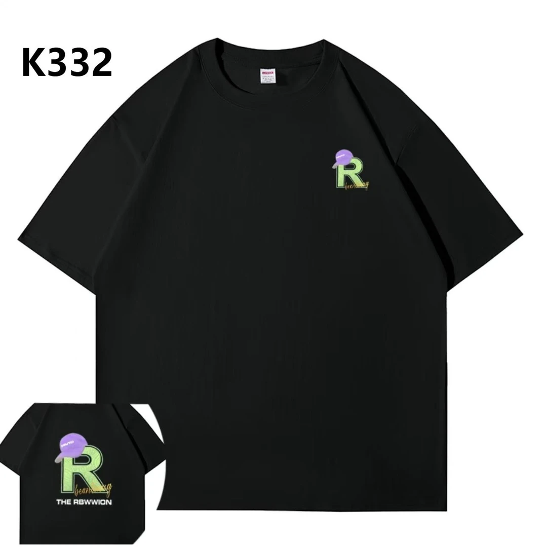 短袖t袖2025新款纯棉运动时尚情侣半袖潮流印花圆领休闲百搭ins