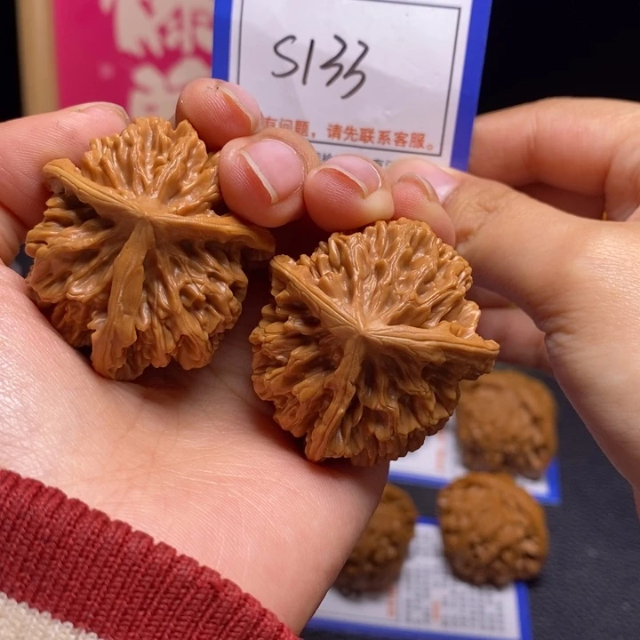 吊坠文玩核桃42丁奔