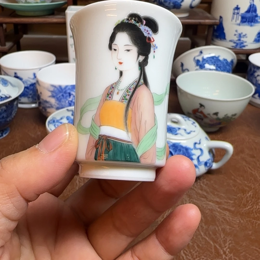 摆件陶今天晚上的月亮很圆