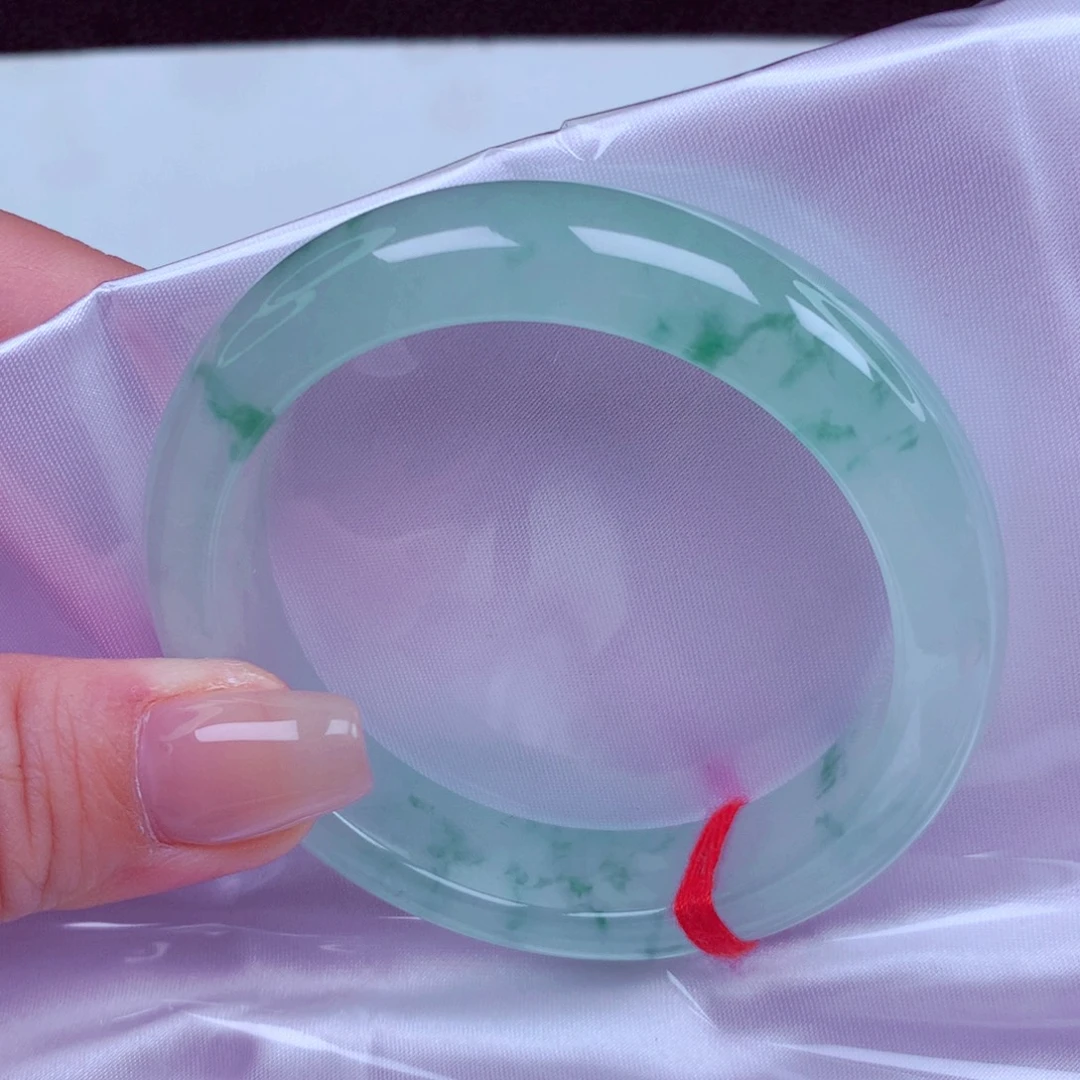 安***～翡翠未镶嵌手镯手镯