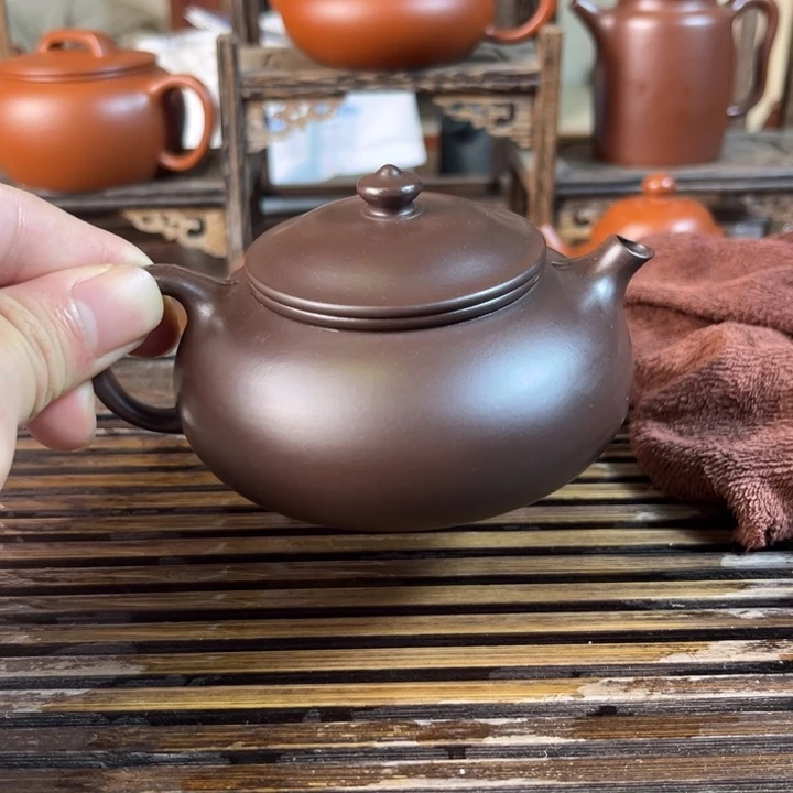 茶壶紫砂原矿紫砂手工制作