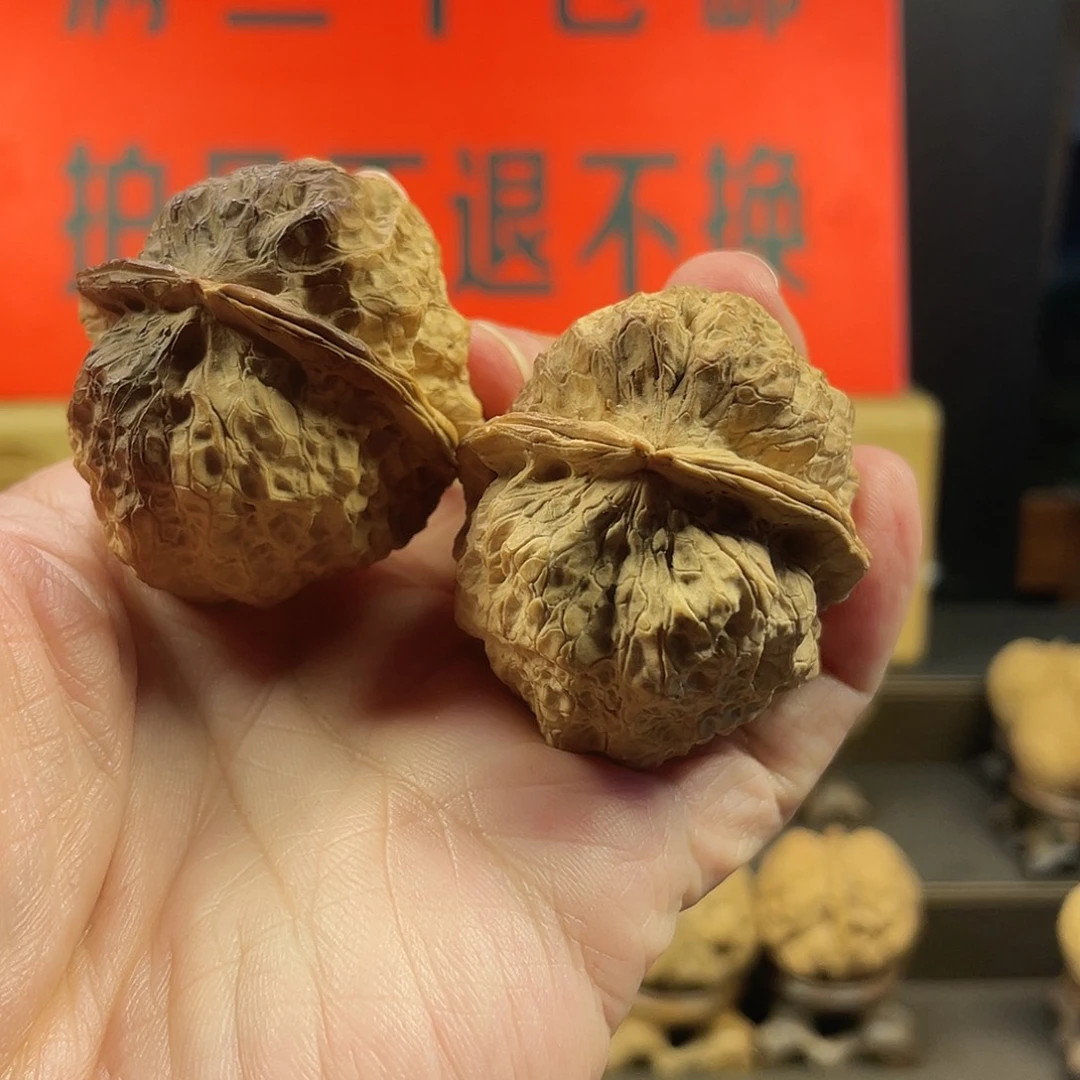 文玩核桃把件乾坤金蟾