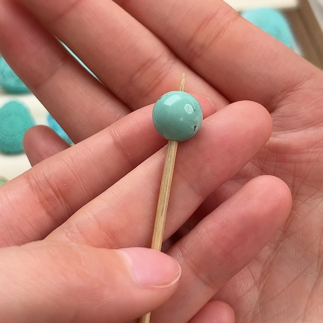 绿松石未镶嵌10.5mm