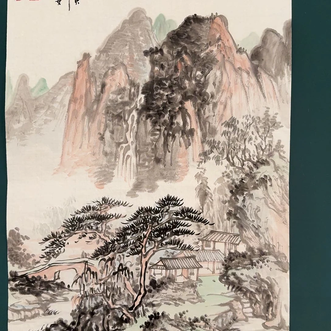 国画丁老师作品画作