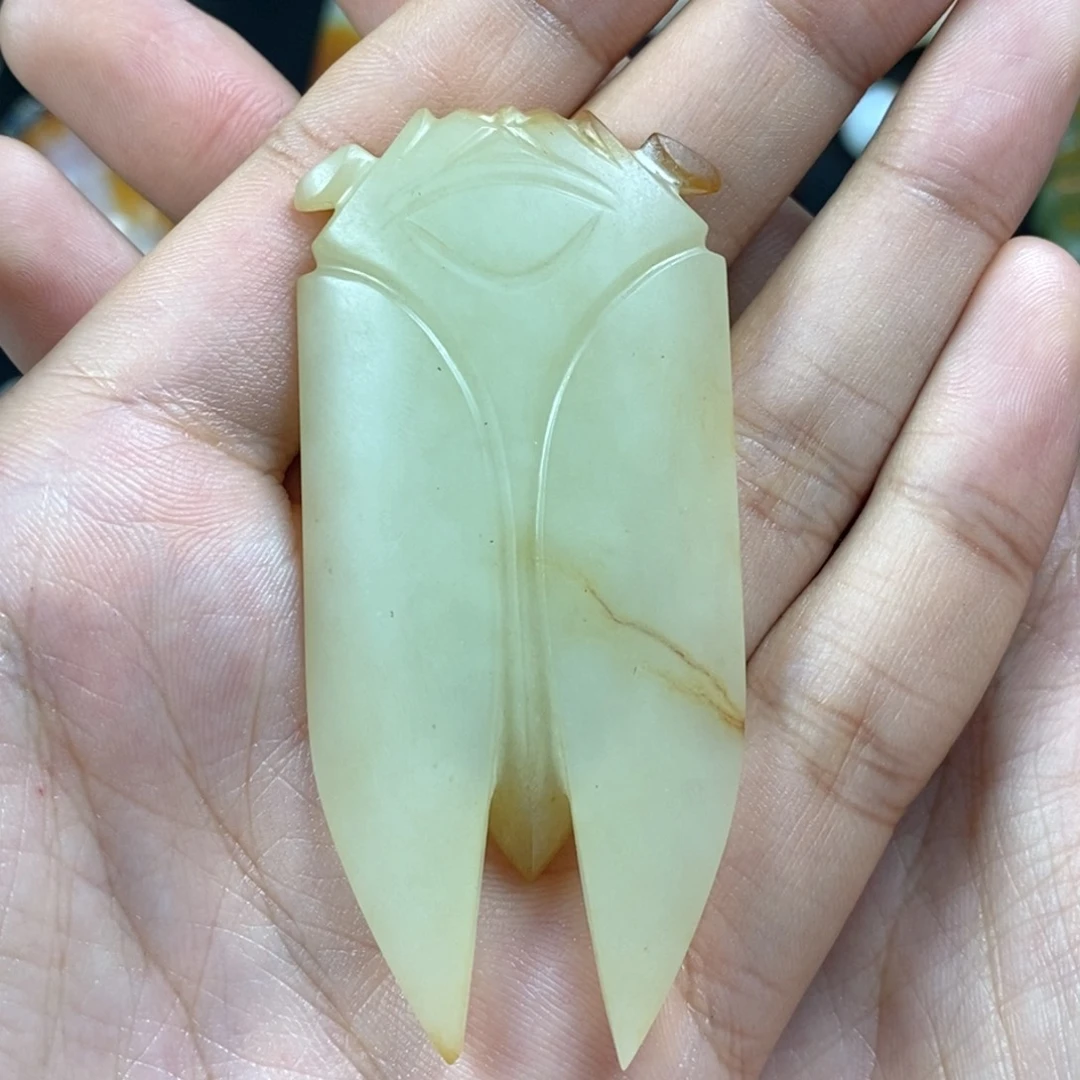 和田玉把件未镶嵌