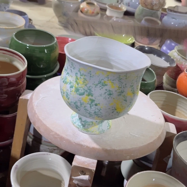 瓷片我12高14 景德镇陶瓷