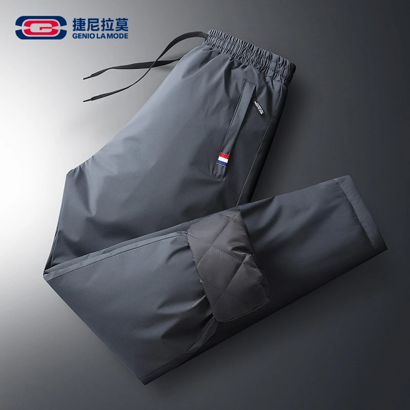 【敖瑞鹏代言】【赠小卡】冬季棉裤男加厚保暖男裤潮牌户外防寒休闲裤
