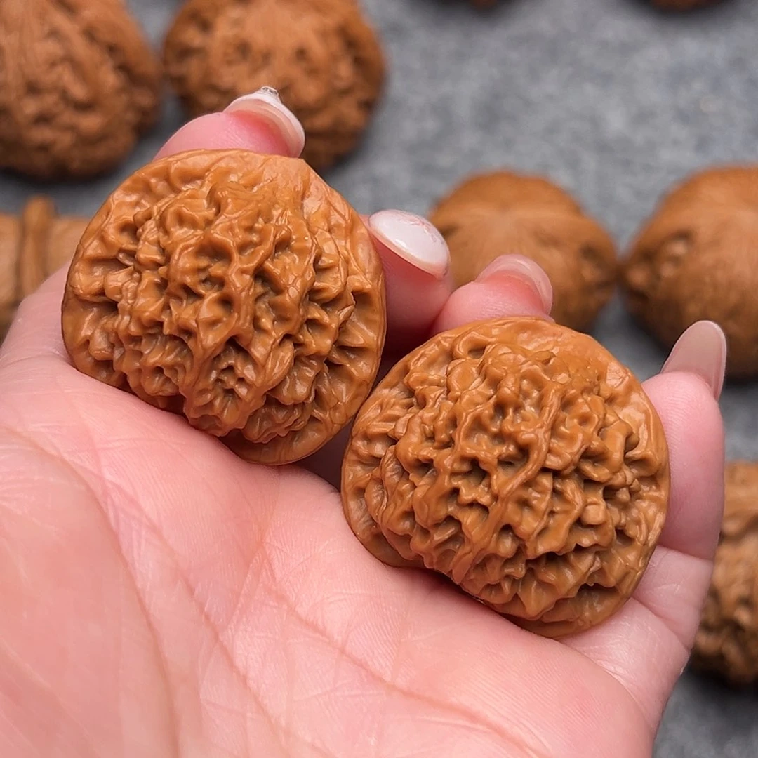 把件文玩核桃精品野生秦闷狮子王35全品毕业款