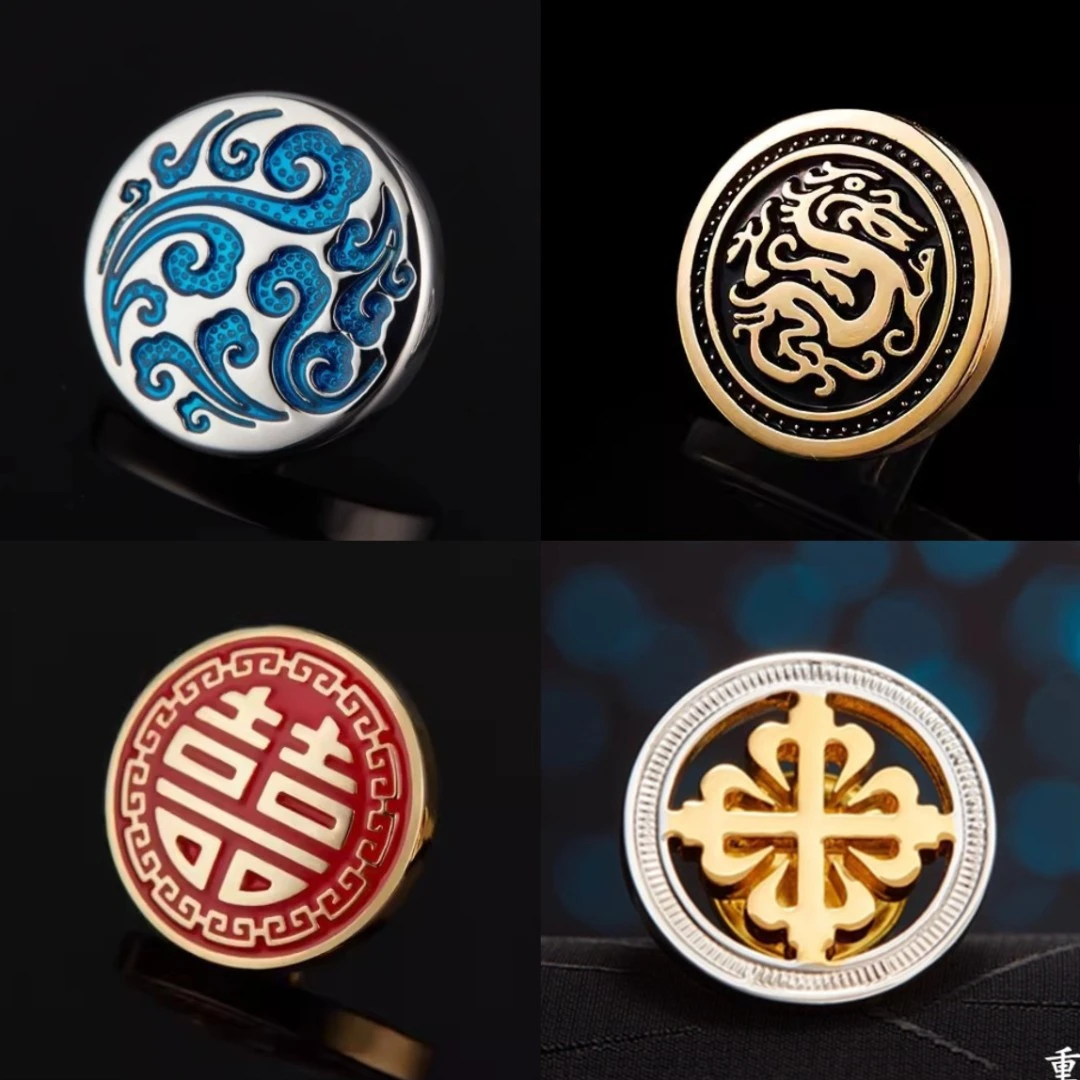 合金胸针 男士时尚气质胸 领针西服胸花西装胸章个性潮流徽章配饰