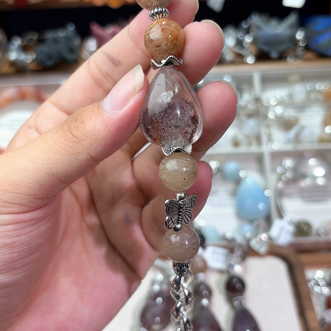 水晶手串合金水晶