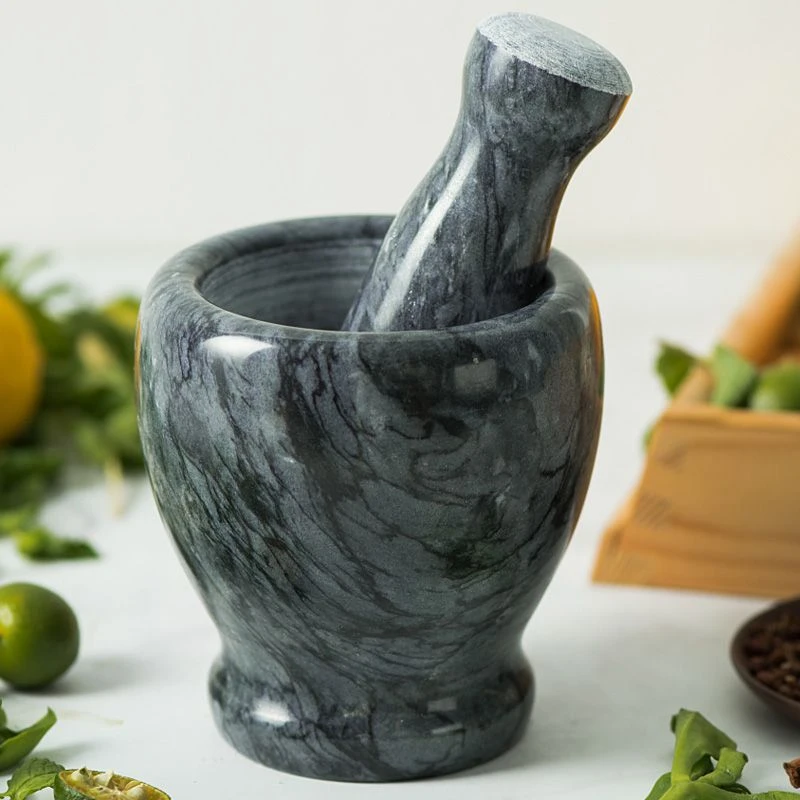 【耐用二十年】捣蒜器石臼家用蒜泥器大蒜蒜蓉压蒜器捣药捣【A67】