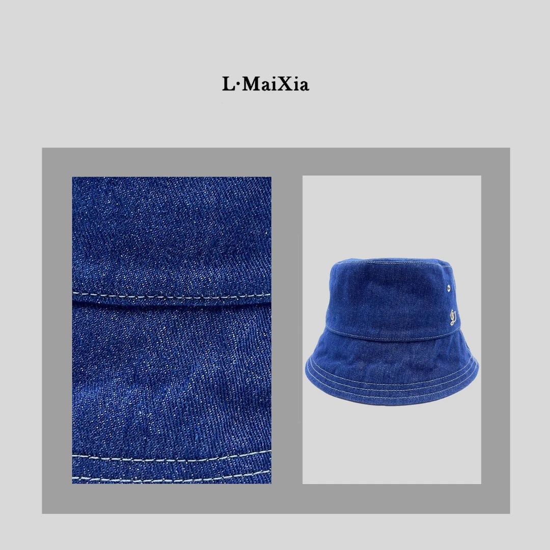 L.MAIXIA/露·玛莉先女士牛仔渔夫帽LX-56020