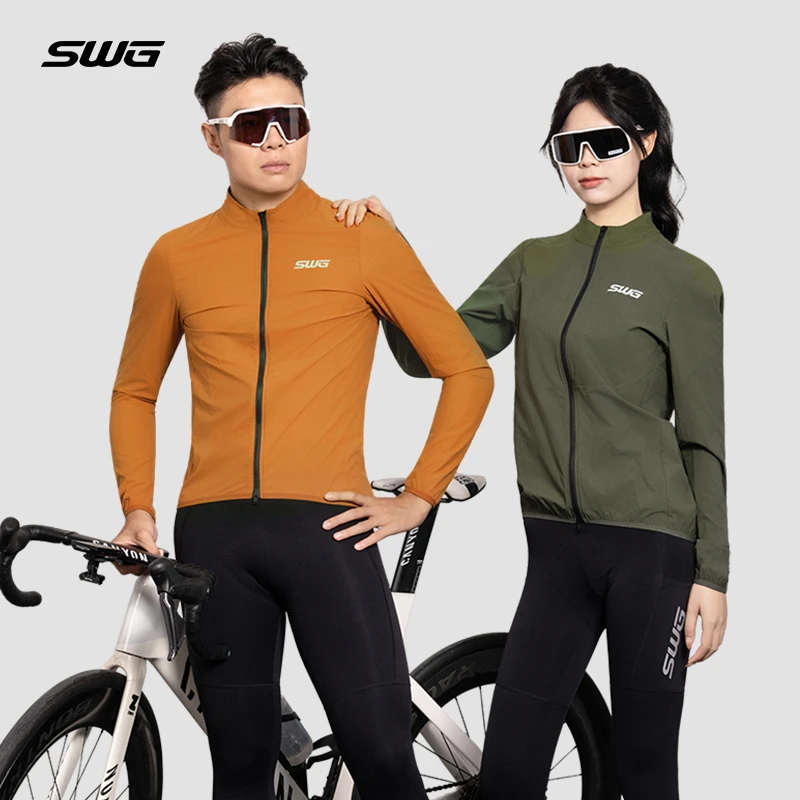 SWG铭胜骑行服公路自行车男春秋薄款轻量化速干透气骑行云翼风衣