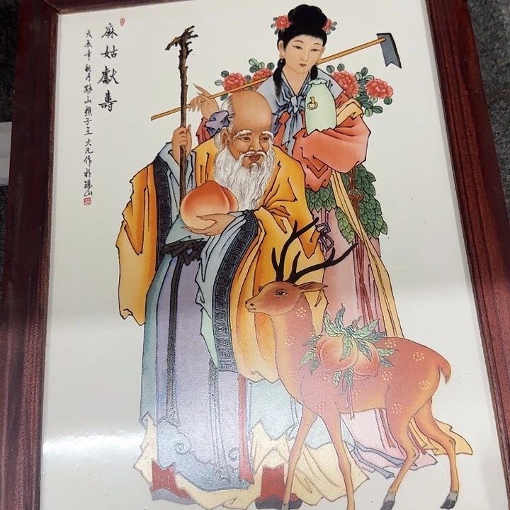 摆件瓷板画瓷板画
