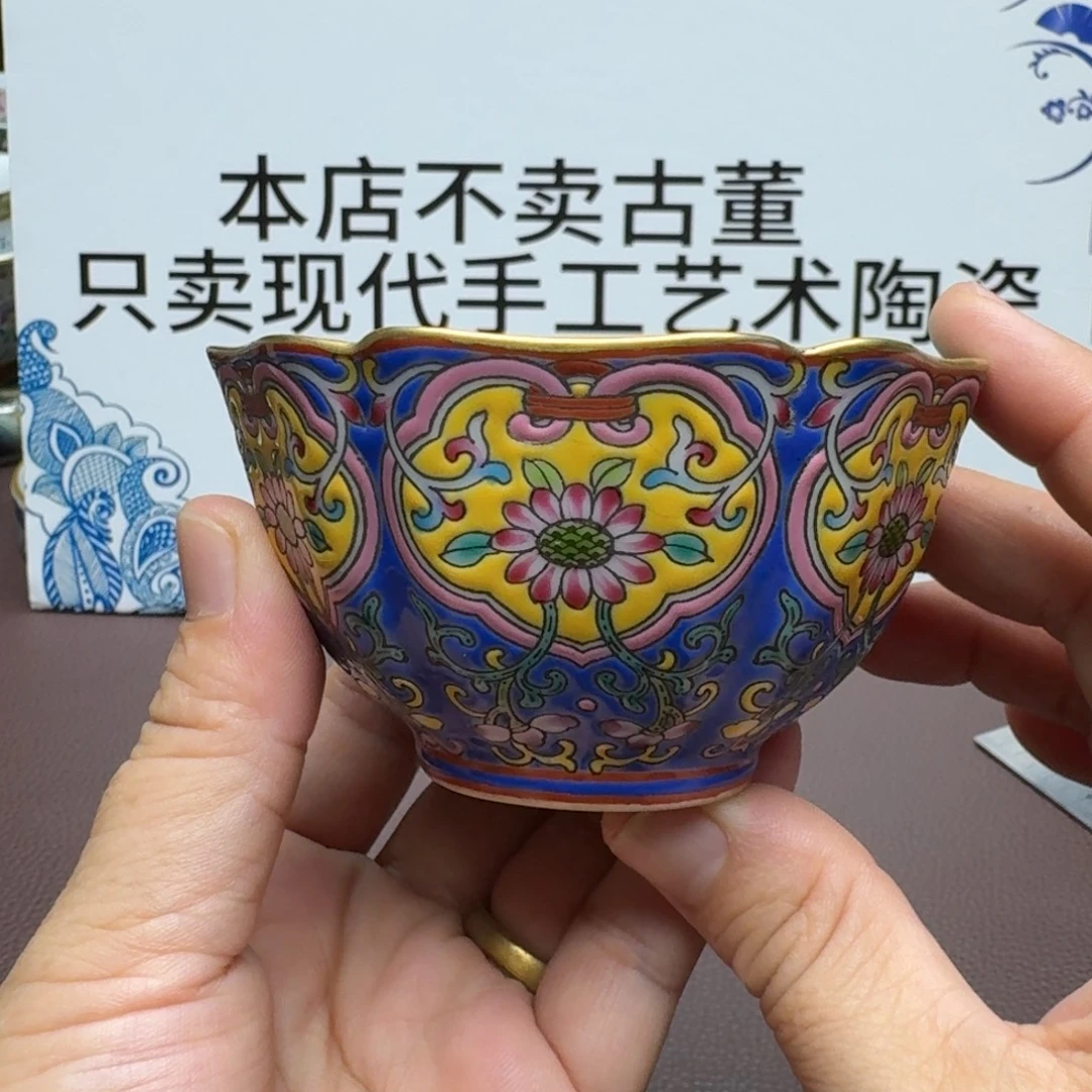 景德镇手工手绘展示