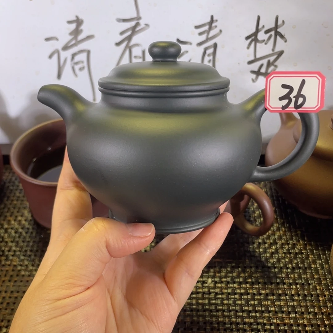 洪***傑茶壶紫砂多只绿泥