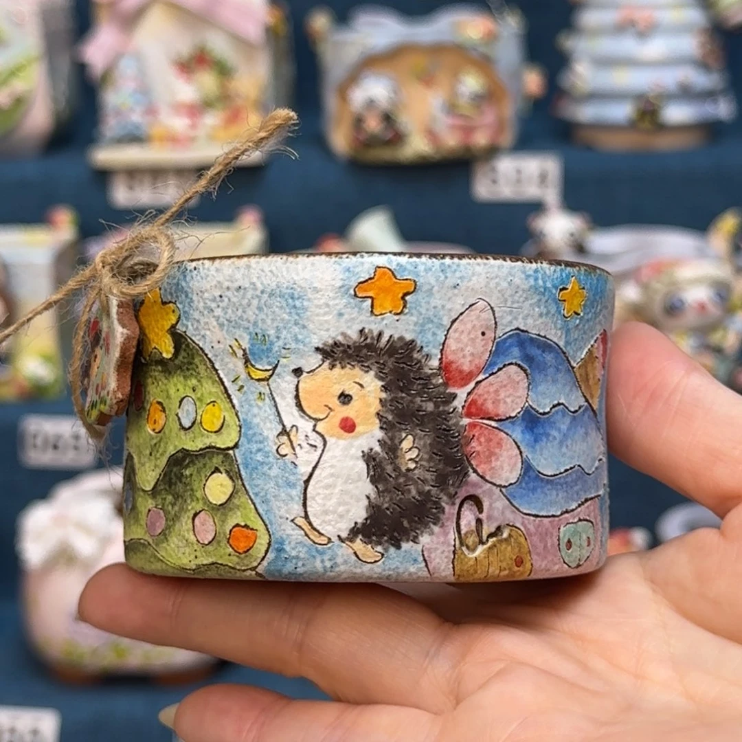 QM多肉花盆内口7。