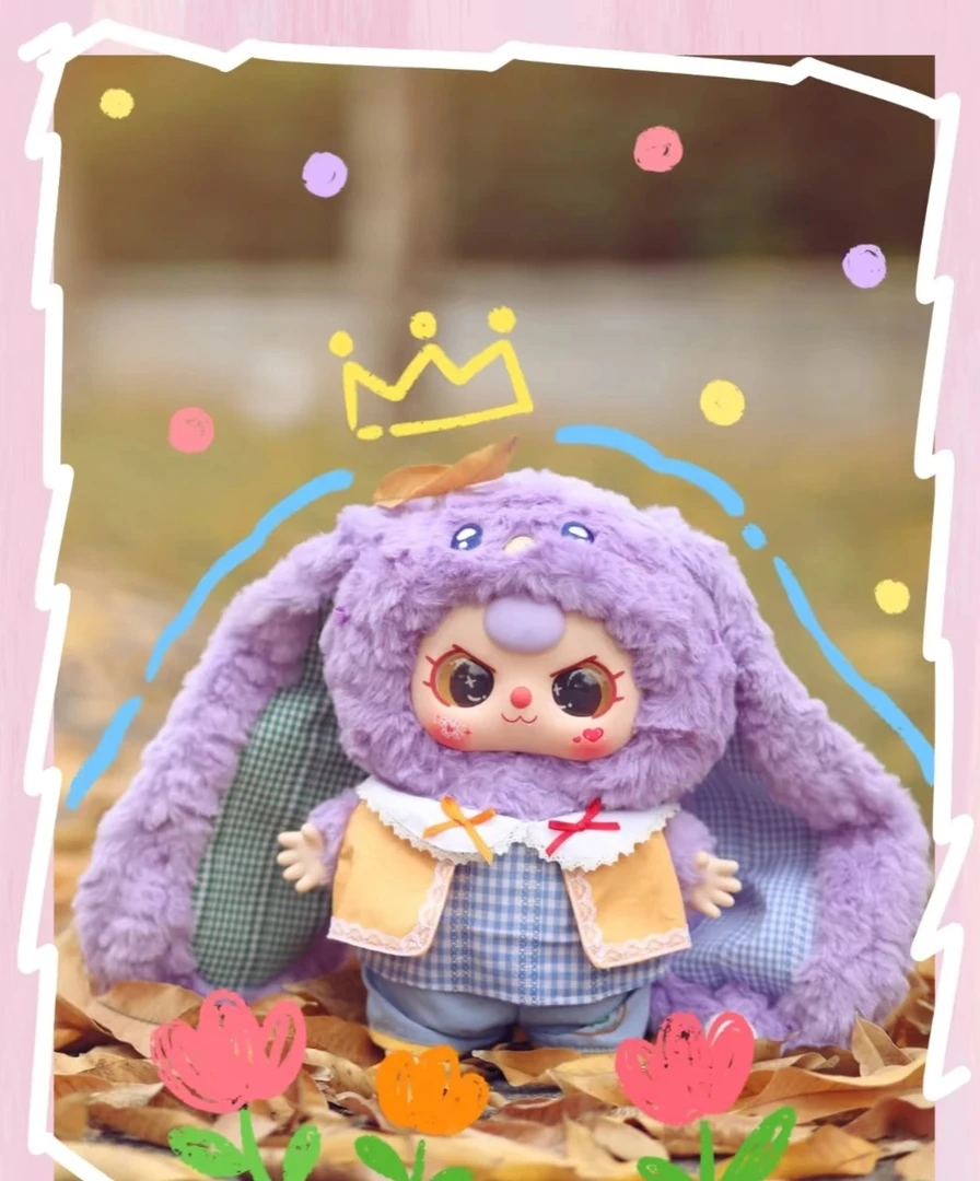 【不拆】娃三岁400%二代毛绒系列玩具潮玩盲盒可爱礼物摆件