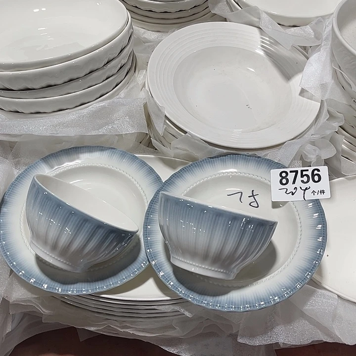 瓷微瑕外贸餐具8756