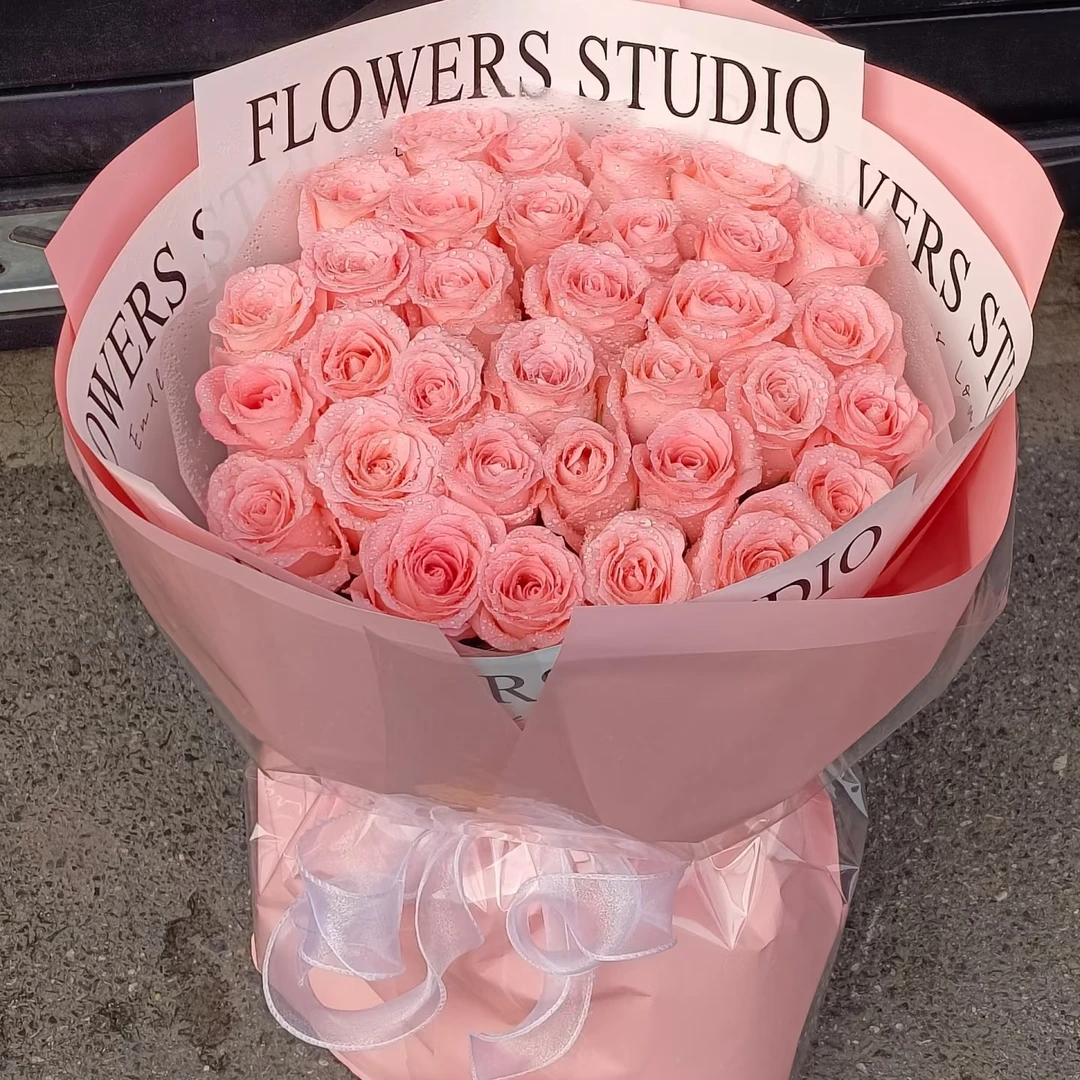 江南花艺33朵精品戴安娜花束