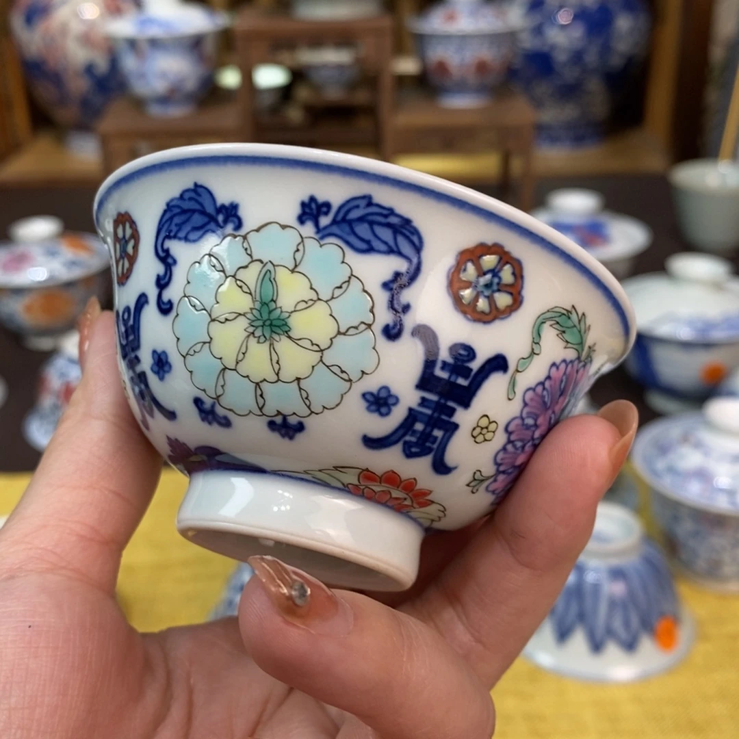 景德镇陶瓷手工手绘