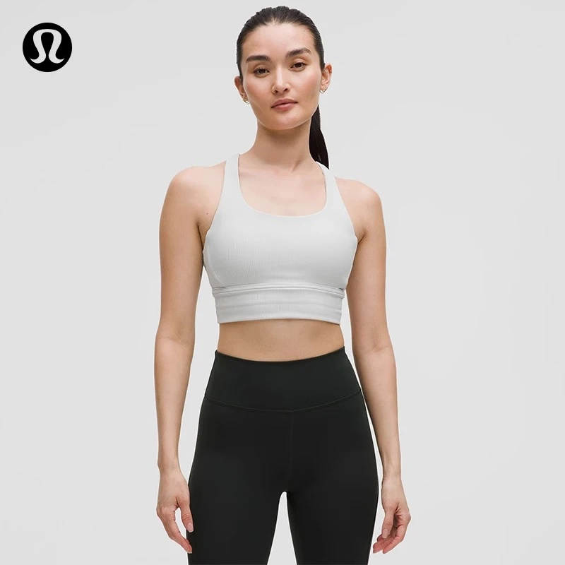 Energy 女士长款运动内衣 *罗纹 速干芯吸丨lululemon丨LW2DPGA