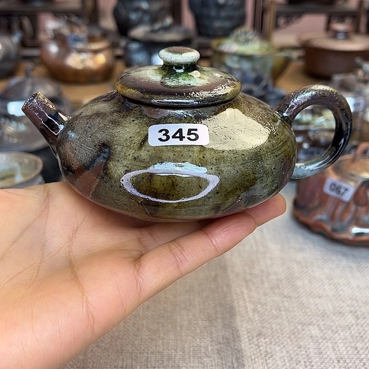 裸柴烧陶瓷手工茶器