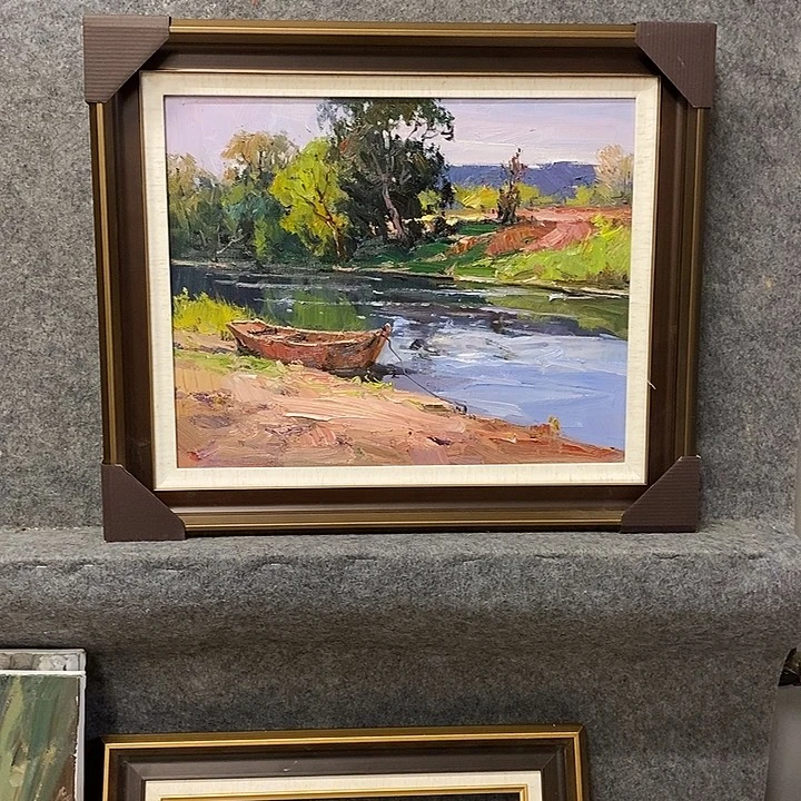 油画带外框画芯尺寸40x50cm