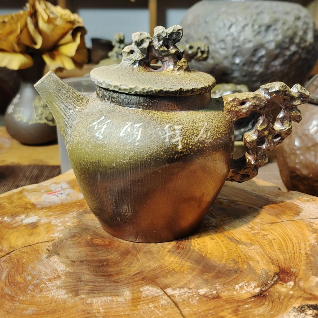 坭兴陶纯柴烧太湖石250C