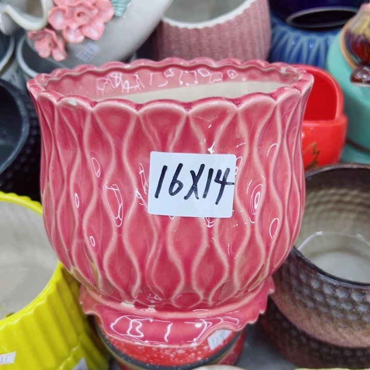 有孔，满10元发货多肉陶瓷花盆