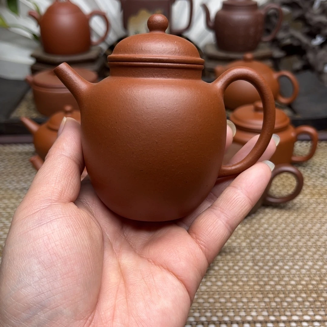 紫砂茶壶微瑕半手150毫升