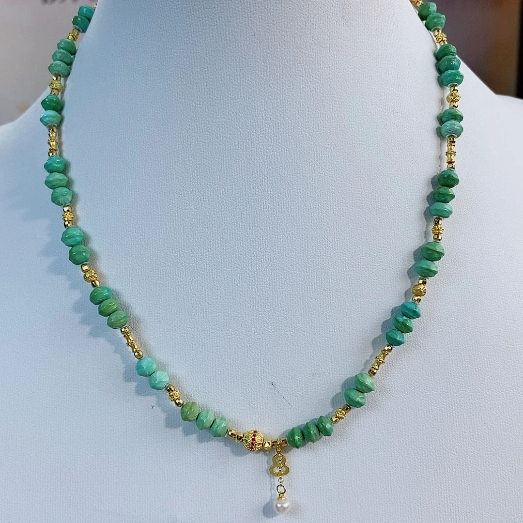 未镶嵌绿松石珠宝奇石